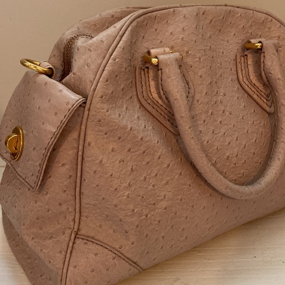 MARC BY MARC JACOBS Ostrich embossed handbag - Picture 2 of 8